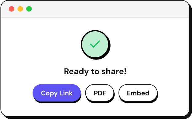 Share step illustration