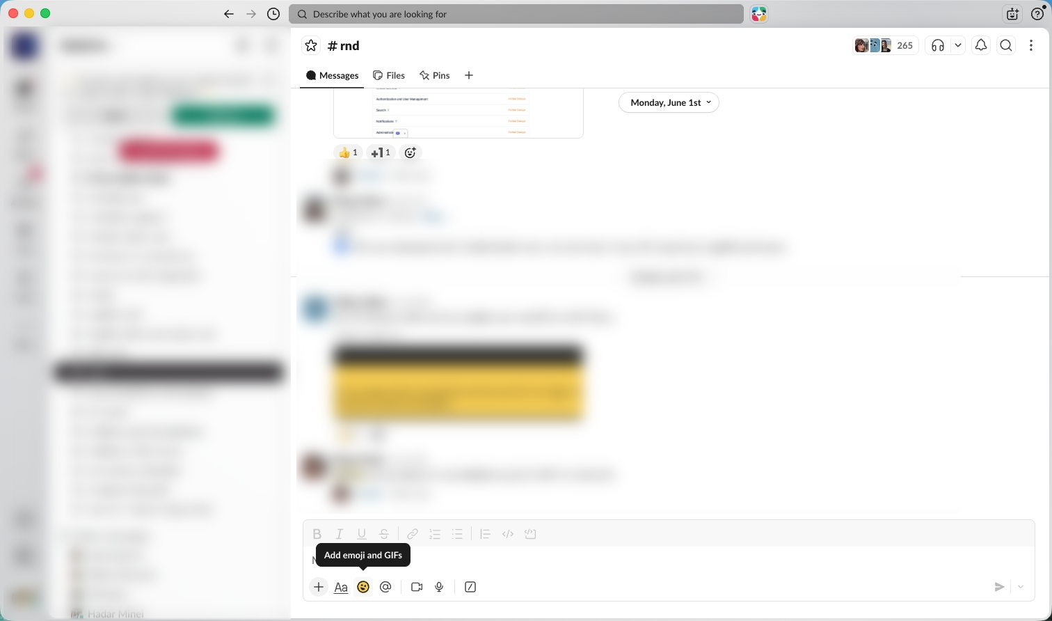 Find your new emoji by reopening the menu and typing in its name