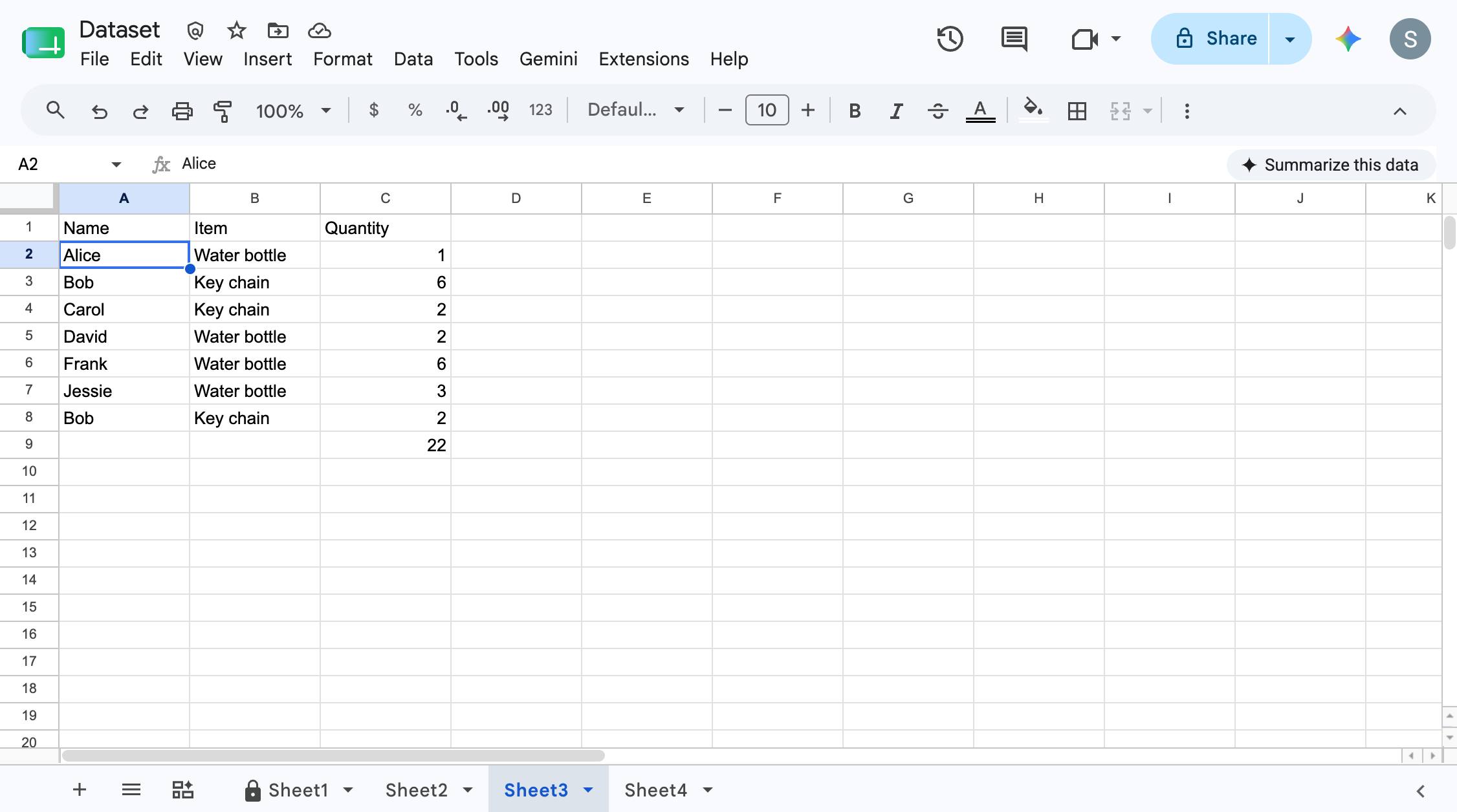 Select the second cell in the column where you want to mark duplicates. If your column does not have a column header, select the first cell