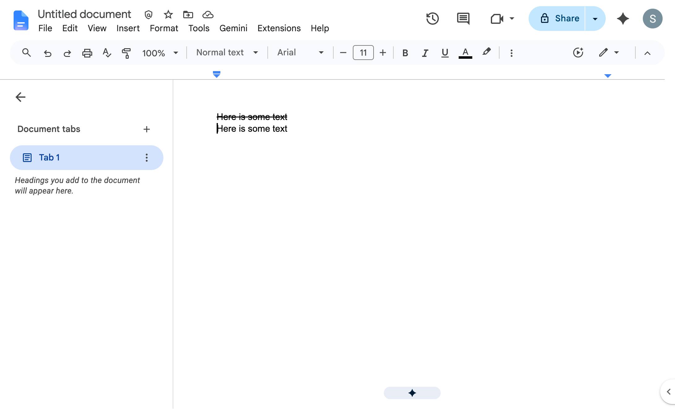 さらに簡単にするなら、テキストを選択して… cmd + shift + X（Windowsの場合は ctrl + shift + X）を押すだけです