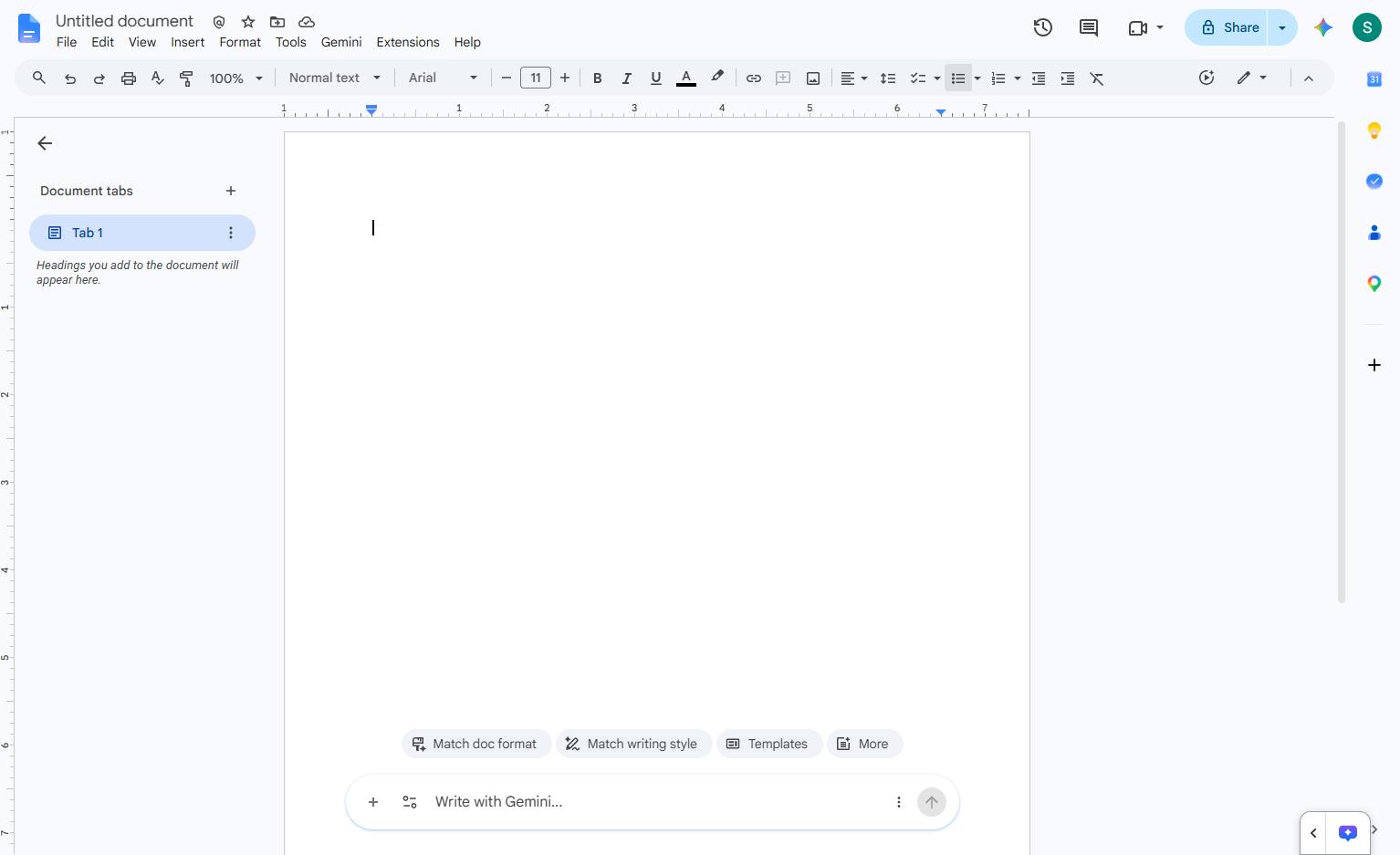 箇条書きボタンをクリックする