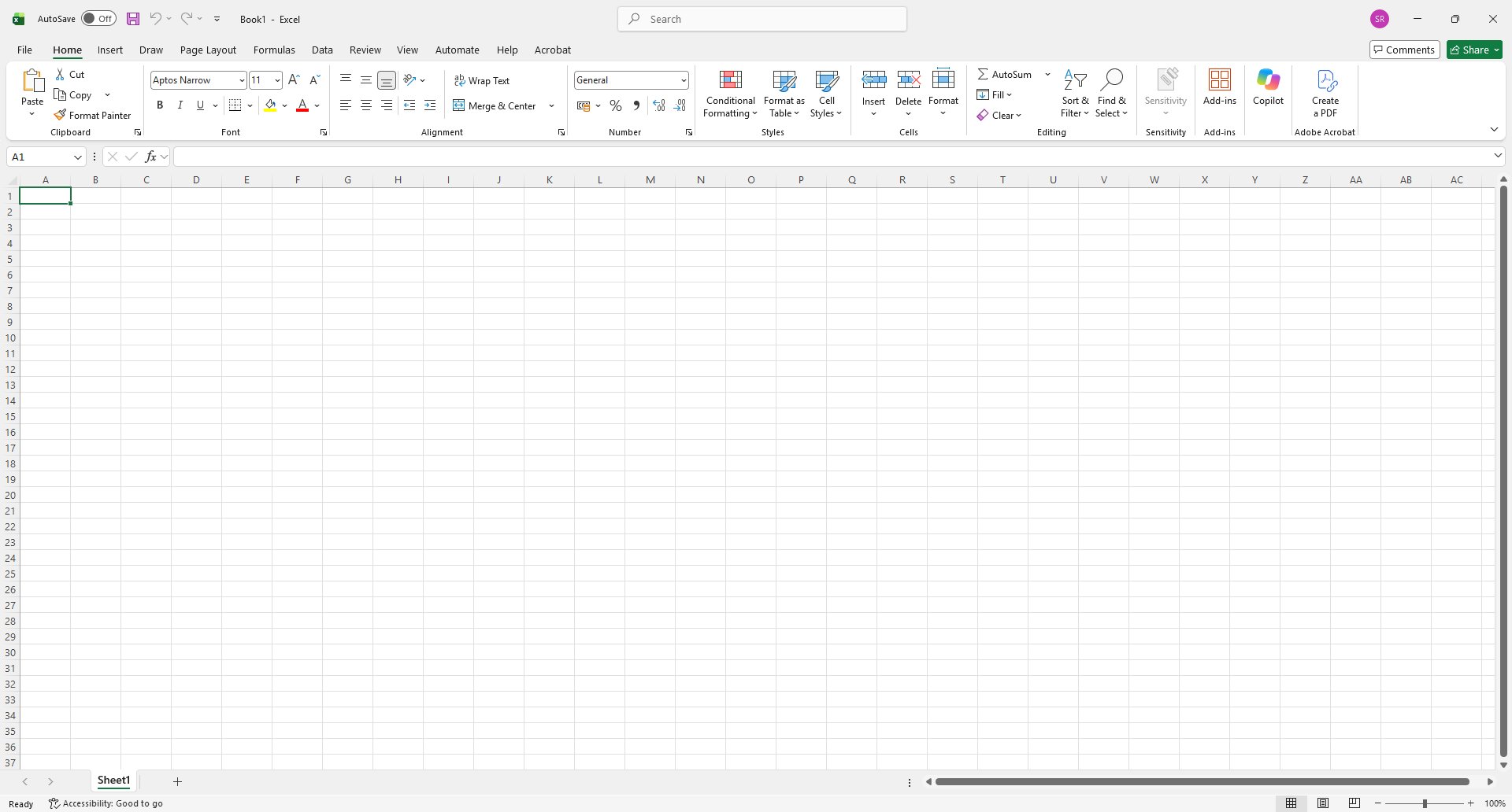 Open or Navigate to Excel window
