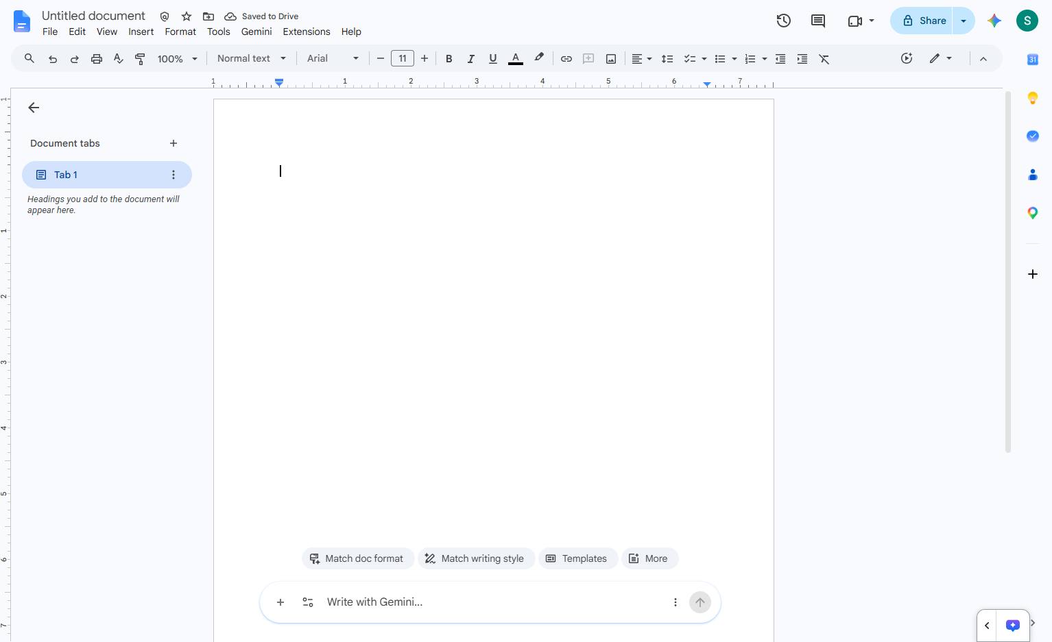箇条書きを入れたい場所にカーソルを置く