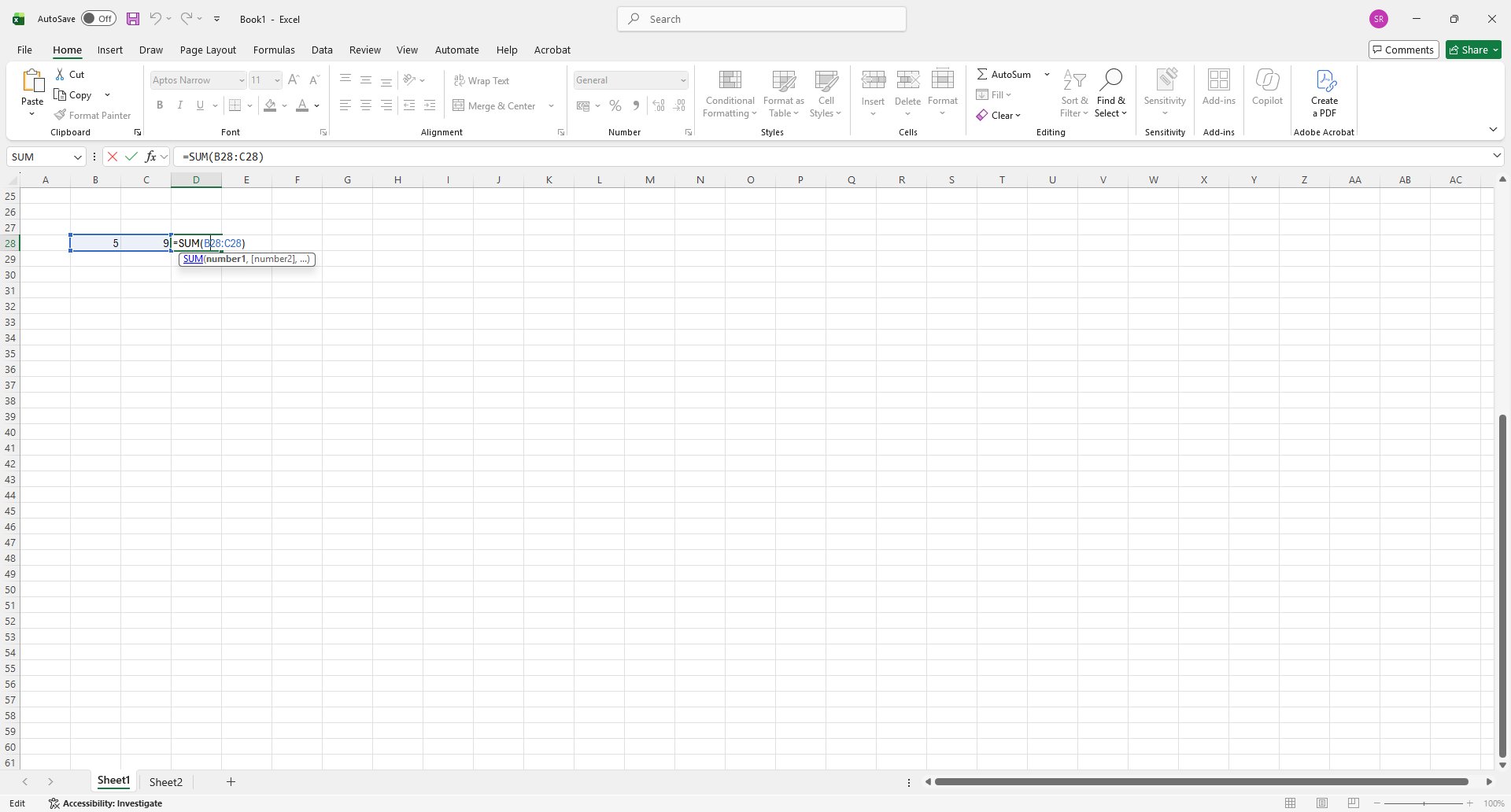 Excelの組み込み関数
