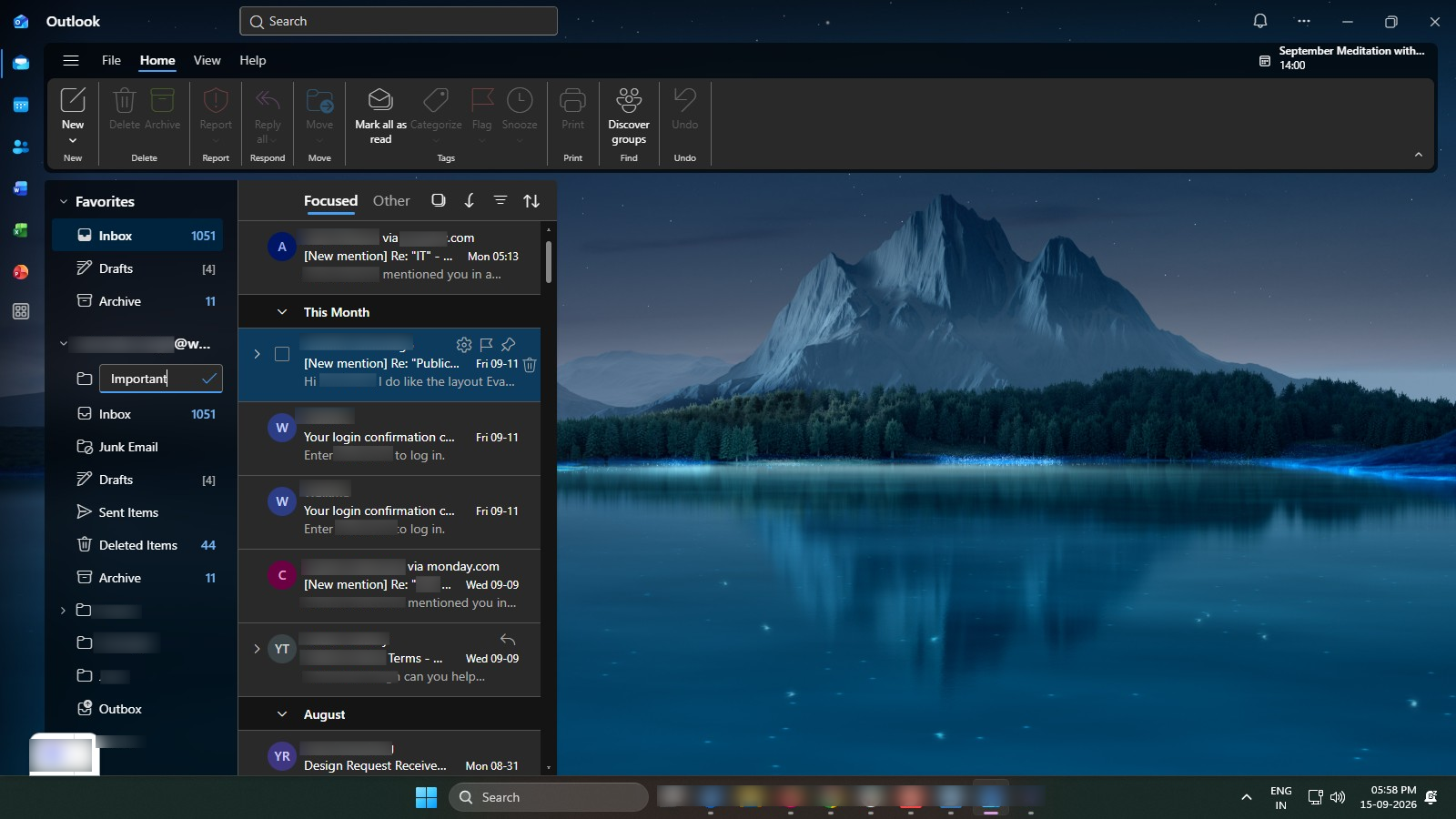 Name the Folder