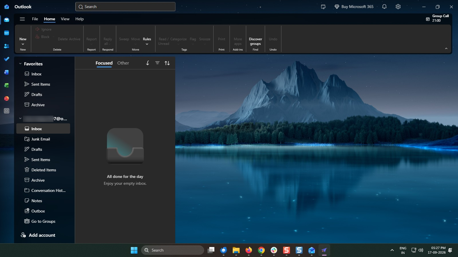 Launch Outlook Application