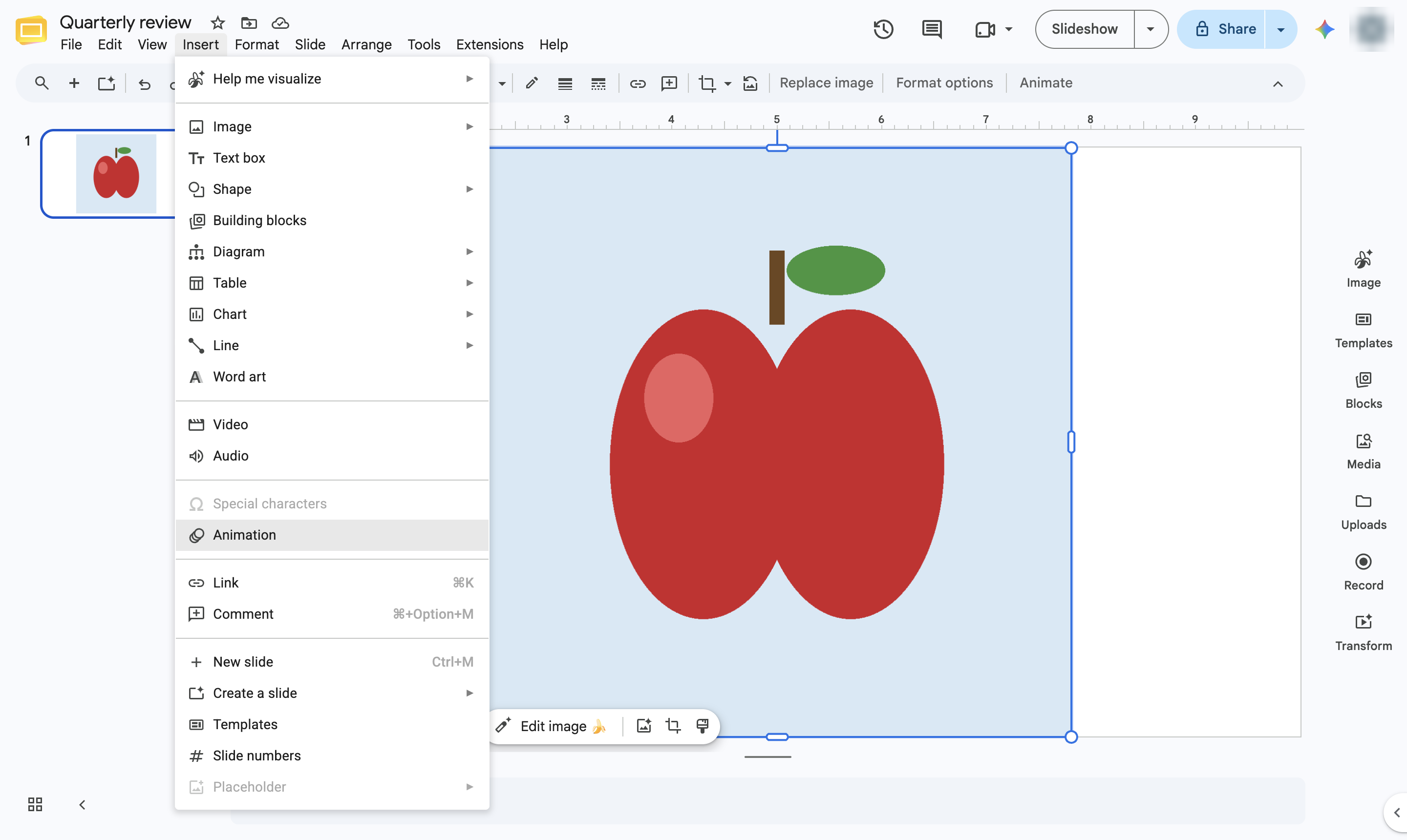 Click Animation