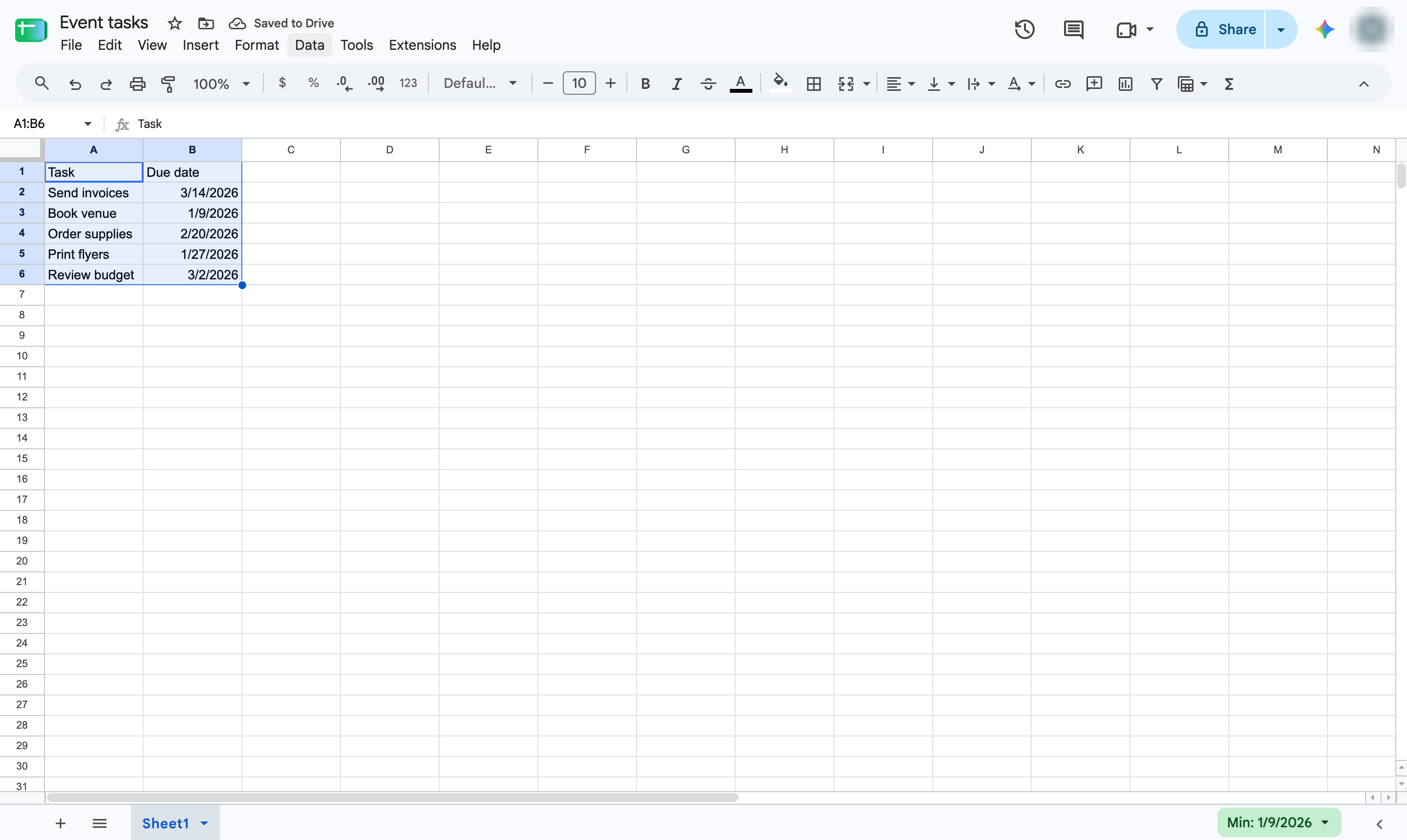 Click Data
